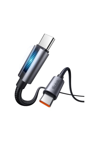 Ca-5740 100 W Type-c To Type-c Hızlı Şarj Kablosu 1.2 M Siyah