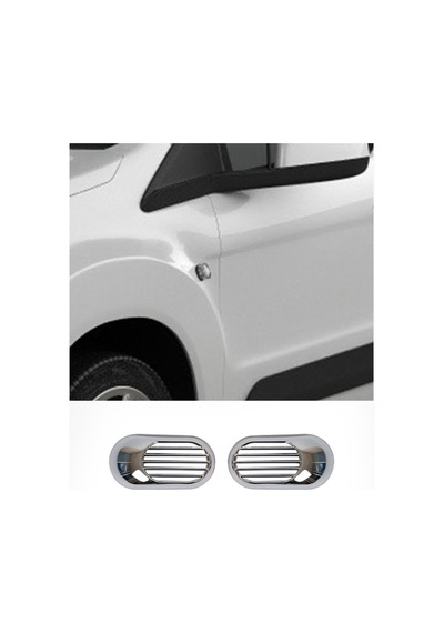 Fiat Fiorino Uyumlu 2007 Ve Üzeri Sinyal Çerçevesi 2 Parça Abs Krom Kaplama