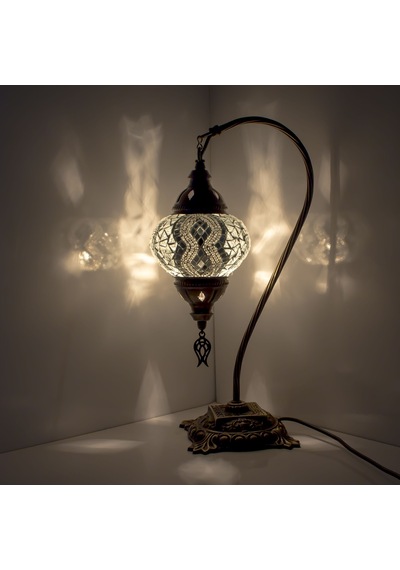 Dekoratif MOZAİK LAMBA GECE LAMBASI ABAJUR DEKORATİF KOMODİN ÜSTÜ