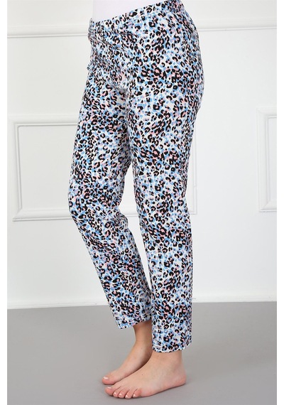 Akbeniz Kadın Pamuklu Alt Pijama 27437 - 2xl Ekru