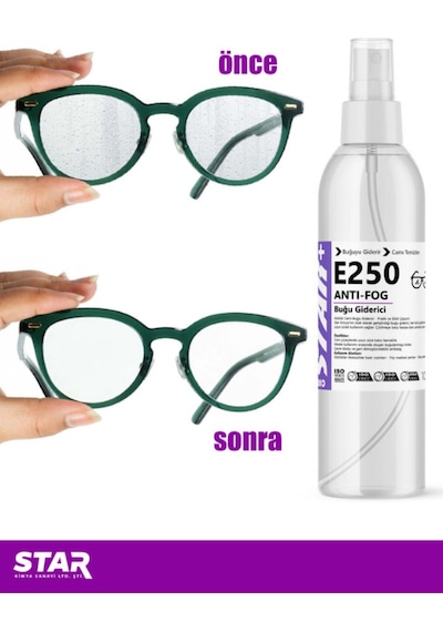 Gözlük Camı Buğu Önleyici Sprey 100 ML Net Görüş Ve Uzun Süreli Koruma