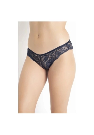 Mtm My The Mall G-box 927 Kadın Dantelli Brazilian Bikini Lacivert