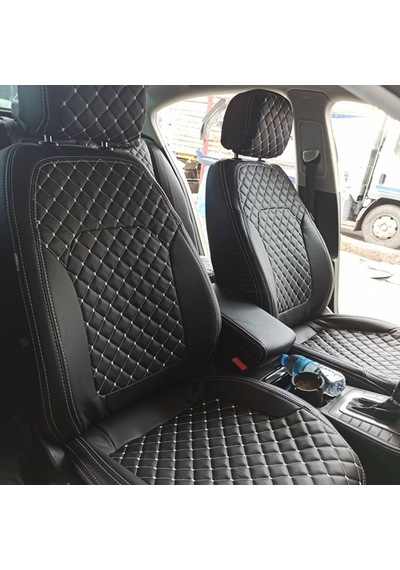 Volkswagen Passat B8 Araca Özel Deri Oto Koltuk Kılıfı (517274409)
