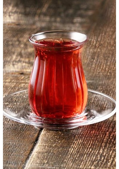 Renkli Linka 12 Parça Çay Seti Fma07068 Şeffaf
