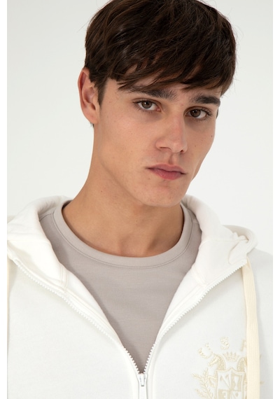 U.s. Polo Assn. Erkek Krem Hırka Örme 50290731-vr071 Krem
