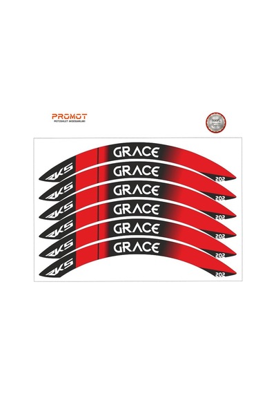 Grace 202 Uyumlu Jant Şeridi Model 1 Diğer