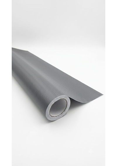 Karbon Kaplama Folyosu 3 D Carbon Folyo Koyu Gri