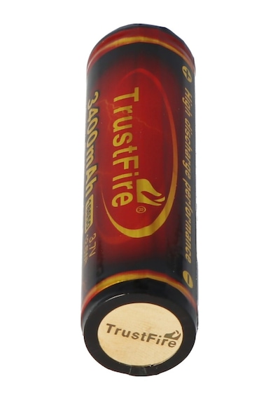 Trustfire 18650 3400Mah 3.6V - 3.7V Pcb Korumalı Li-Ion Pil