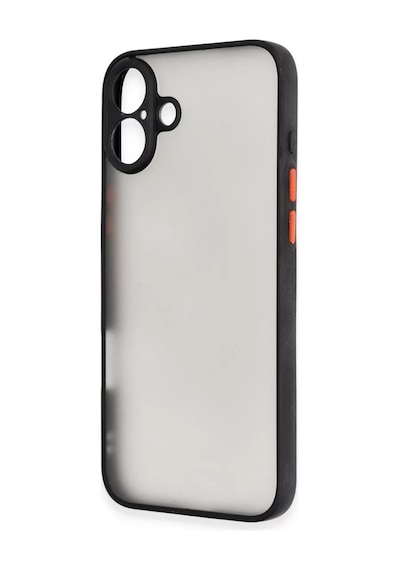 Newface Apple İphone 16 Plus Kılıf Montreal Silikon Kapak - Siyah
