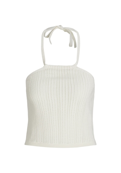 Jack & Jones Kadın Boyundan Baglamali Bluz - Zoella - 12275501 Vanilla Ice