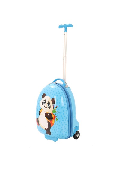 Mçs Group V308 Abs Çocuk Valiz-mavi-panda Baskı S18y10001500408 00408