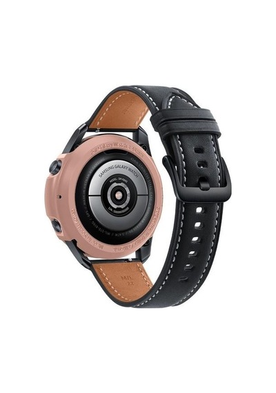Spigen Galaxy Uyumlu Watch 3 45mm İle  Kılıf Liquid Air Bronze
