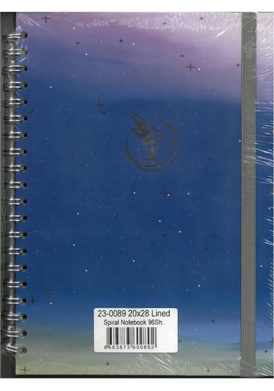 20x28cm Spiralli Sert Kapak 90gr. 96yp. Çizgili Defter 8924552