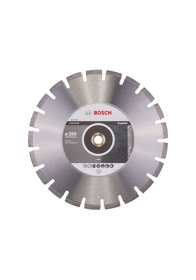 Bosch Standard for Asphalt Elmas Kesme Disk 350*25,40/20mm – 2608602625