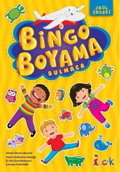 Bingo Boyama - Bulmaca- Bıcırık Yayınları