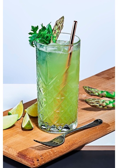 5 Parça Tımeless Sangria / Mojito Kokteyl Keyfi Seti - 4 Uzun Kokteyl Bardağı + Karaf/sürahi