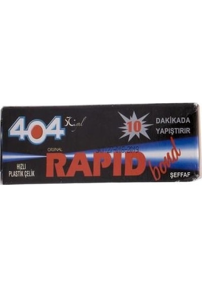 404 Rapid Plastik Çelik Yapıştırıcı 16 Gr