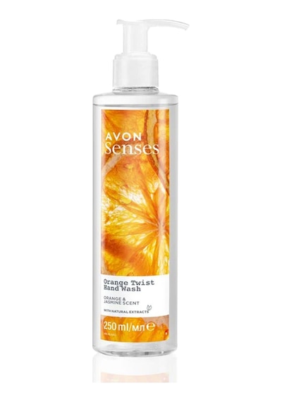 Avon Senses Orange Twist Portakal Ve Yasemin Kokulu Sıvı El Sabunu 250 ML
