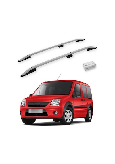 Turtle Ford Connect 2002-2012 / Kısa Şasi Tavan Çıtası Crown Gri