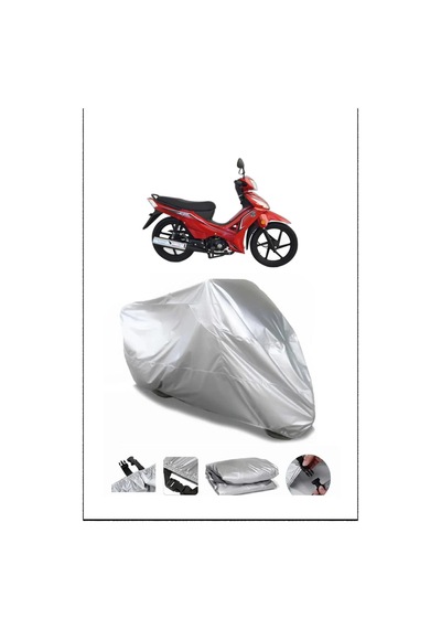 Kuba Ege100 Gri Su Geçirmez Kalitesi Motosiklet Örtüsü