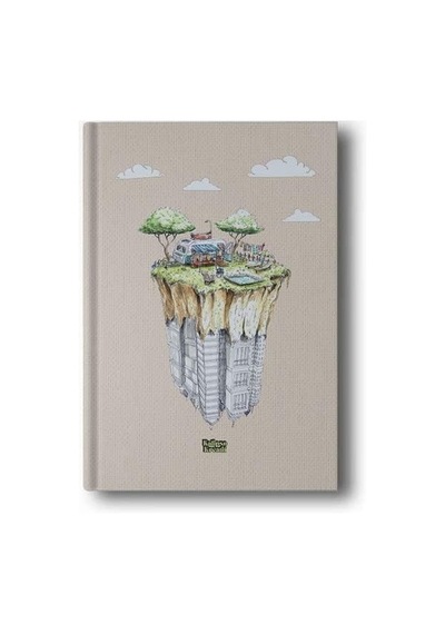 Hakan Çapkan 14x20 Karavan Çizgili Butik Defter Çok Renkli