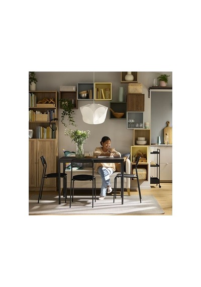 Ikea Morum Büyük Halı, Açık Kahverengi, 160x230 Cm, İç/dış Mekan Dikdörtgen