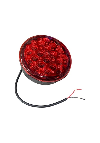24v Arka Sis Lambası Ledli Yuvarlak Temsa/prestıj/cobra Otobüs 122 Mm