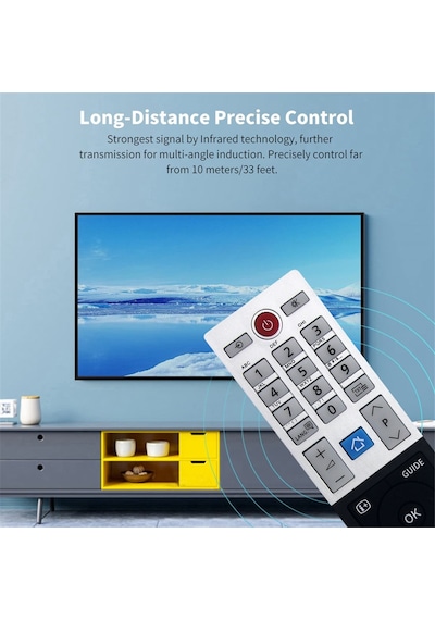 Snoweagle Ct-8561 Toshıba Smart Led Tv Uzaktan Kumandası İçin Uzaktan Kumanda