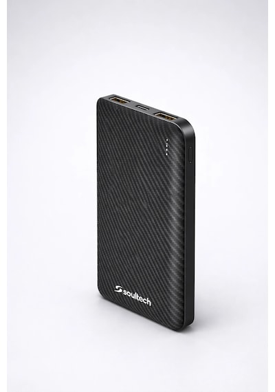 Soultech Carbon 10.000 Mah Powerbank Hızlı Şarj Ve Taşınabilir Güç Çok Renkli