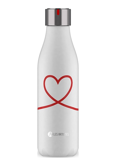 Les Artistes Paris Isı Yalıtımlı Çelik Termos Matara 500ml Love Renkli