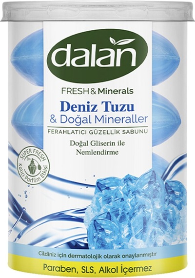 Dalan Fresh & Minerals Deniz Tuzu Sabun 4 X 110 G 3 Adet