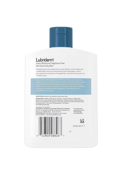 Lubriderm Günlük Nemlendirici El ve Vücut Losyonu 177 ML