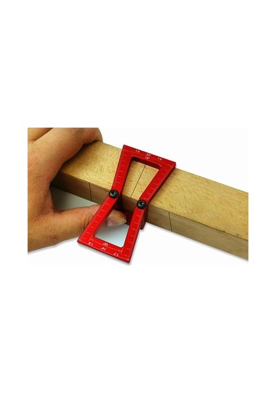 Rox Wood 0014 Alüminyum Kırlangıç Geçme İşaretleme Gönyesi