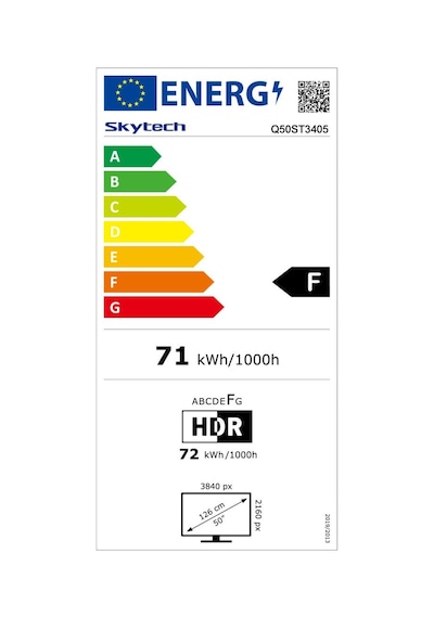 Regal Q50ST3405 65" 4K Ultra HD 50 127 Ekran Uydu Alıcılı Smart QLED TV