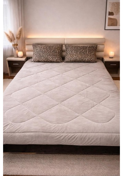 Leopar Wellsoft 195x215 Cm Çift Kişilik Yorgan Takımı Çok Renkli