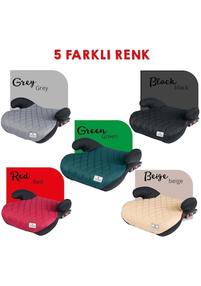 Lorelli Sirius New Isofix Oto Koltuğu Yükseltici - Kırmızı
