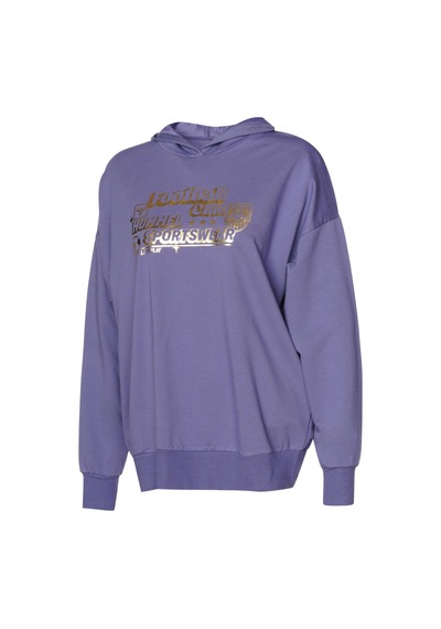 Hummel Albına Oversıze Hoodıe 922135-9963 Mor