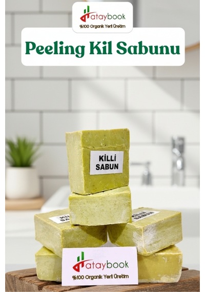 Kil Sabunu 6 Adet Peeling Siyah Nokta Doğal