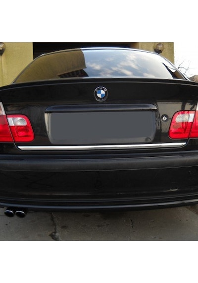 Bmw E46 3 Serisi Krom Bagaj Alt Çıtası 1998-2005 Çelik Fener