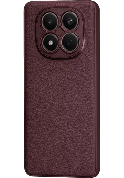 Xiaomi Redmi Note 15 Pro 4g Thermax Silikon Kılıf - Bordo -