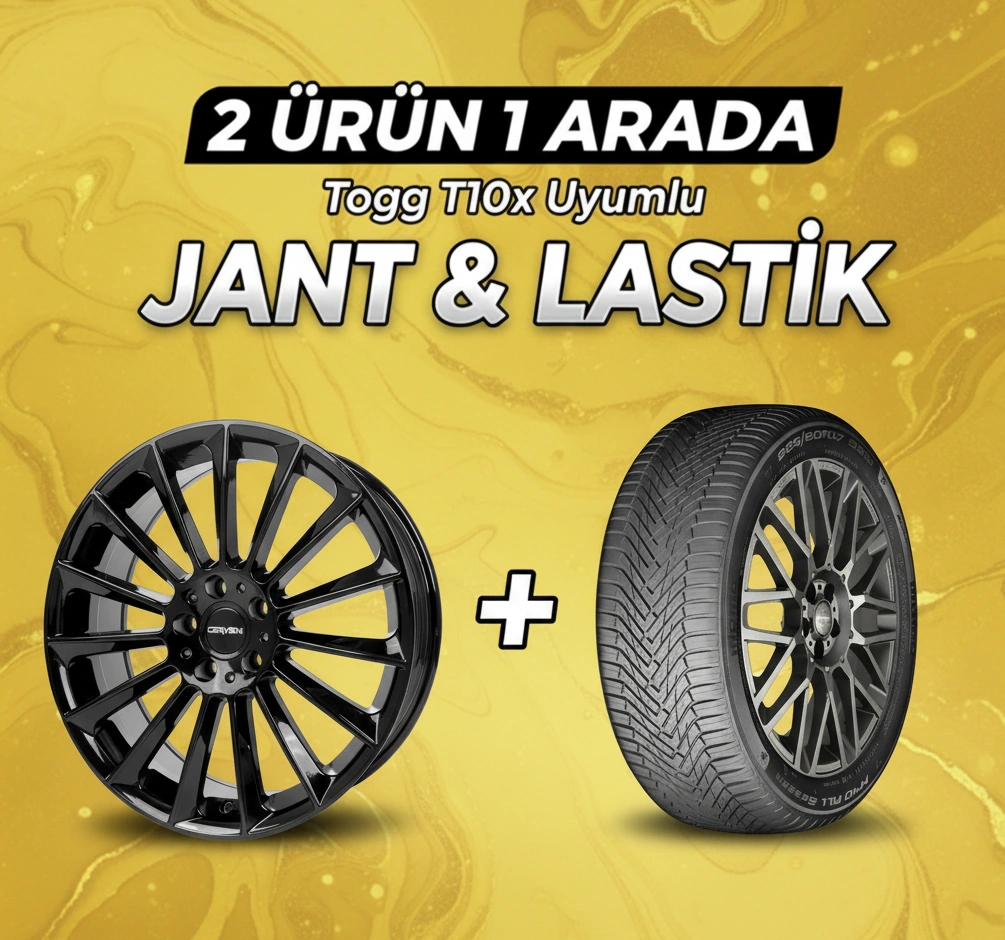 Togg T10x Momo225/60R18 4Mev.Las.4 Ad.Yıl:2025+CA178018 B 18"Jant 4Ad.