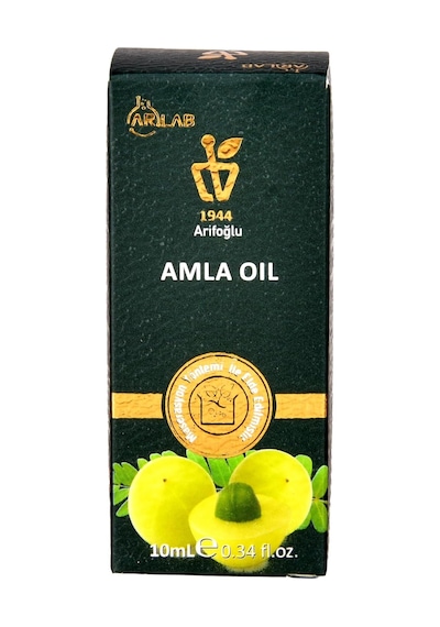 Amla Yağı 10ml 100% Saf Saç Uzaması, Parlaklık Ve Kepeğe Karşı Emblica Officinalis Oleum, Amla