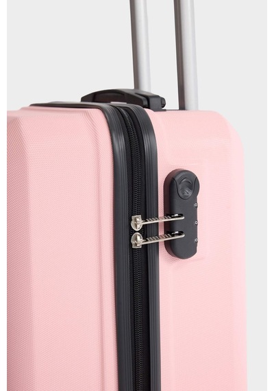 Defacto Unisex Sert Kapaklı Çekçekli Küçük Valiz H2404axnspn653 Pembe-pn653