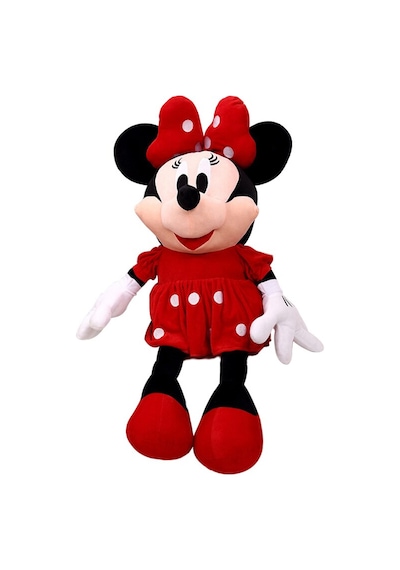 Disney'İn En Renkli Sevimli Kahramanı Peluş Minnie Mouse - 70 Cm Kırmızı