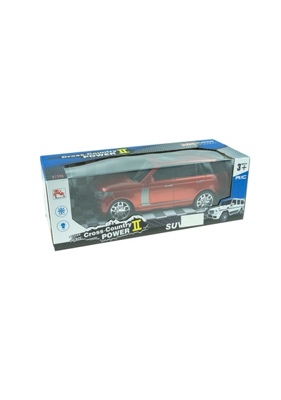 1:16 Ölçek Uzaktan Kumandalı Süper Suv Cross Kırmızı Şarjlı Işıkl