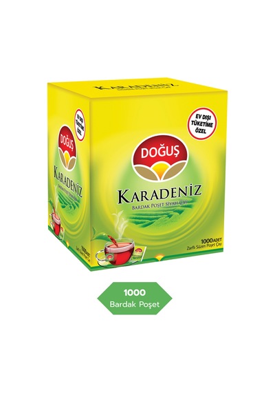 Karadeniz Bardak Poşet Çay 1000'li
