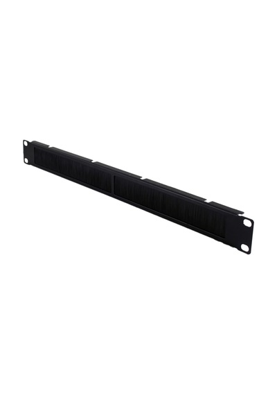 Amp Connect 19" 1U Fırçalı Çift Bölmeli Organizer