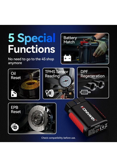 Konnweı Bluetooth Obd2 Tarayıcı