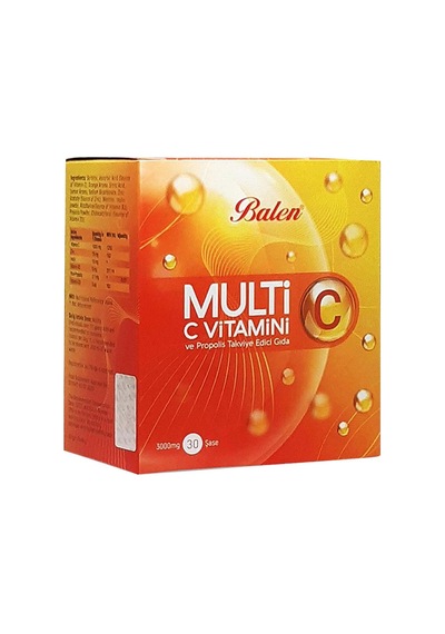 Balen Multi C Vitamini 3000 MG 30 Şase