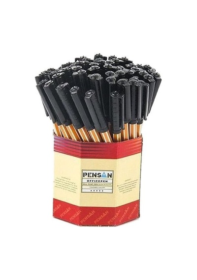 Pensan Officepen 60 Lı 1,0 Mm Siyah Tükenmez Kalem
